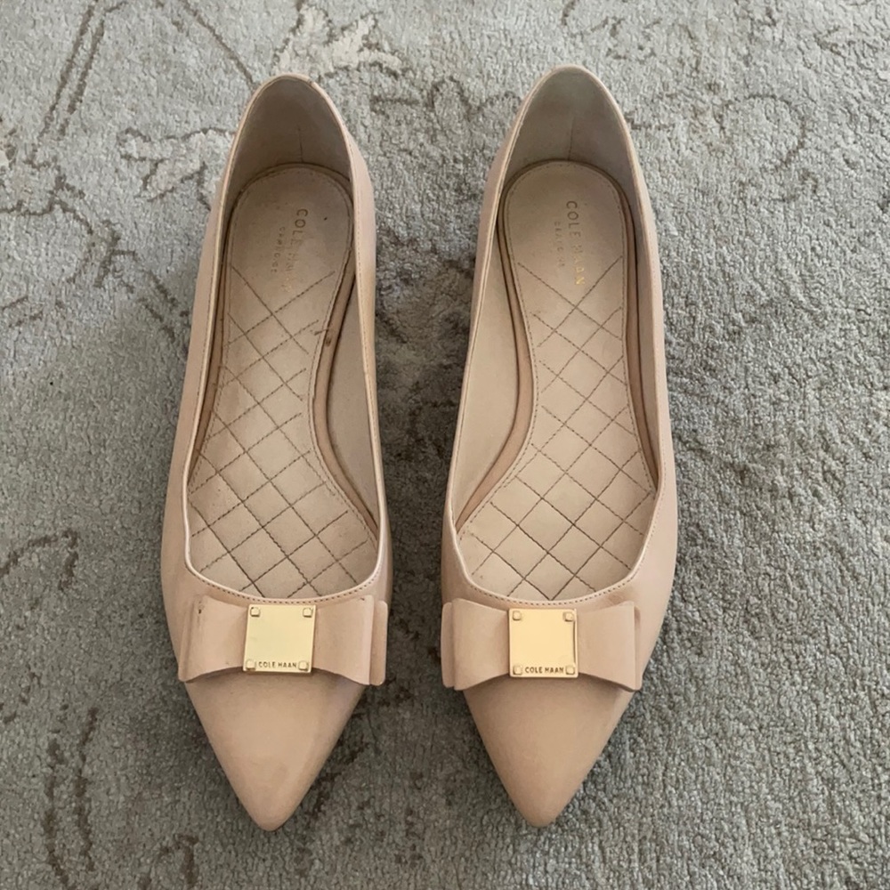 Cole Haan leather flats